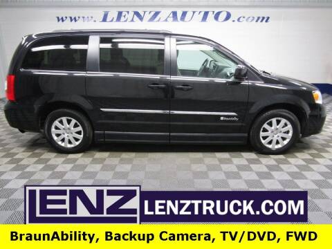 2016 Chrysler Town and Country for sale at LENZ TRUCK CENTER in Fond Du Lac WI
