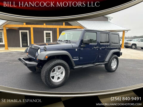 2013 Jeep Wrangler Unlimited for sale at BILL HANCOCK MOTORS LLC in Albertville AL