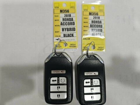 2018 Honda Accord Hybrid Touring