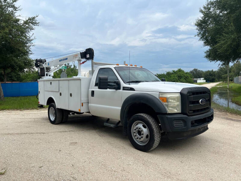 2012 Ford F-550 SUPER DUTY 4WD UTILITY for sale at S & N AUTO LOCATORS INC in Lake Placid FL