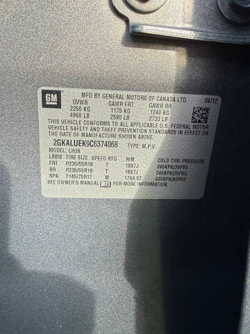 2012 GMC Terrain SLT-1
