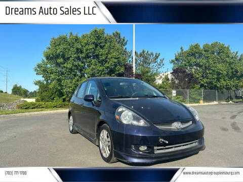 2008 Honda Fit for sale at Dreams Auto Sales LLC in Leesburg VA