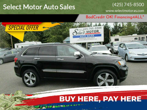 2011 Jeep Grand Cherokee for sale at Select Motor Auto Sales in Lynnwood WA