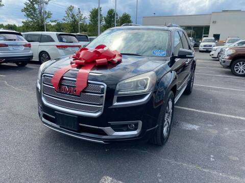 2013 GMC Acadia for sale at Charlotte Auto Group, Inc in Monroe NC