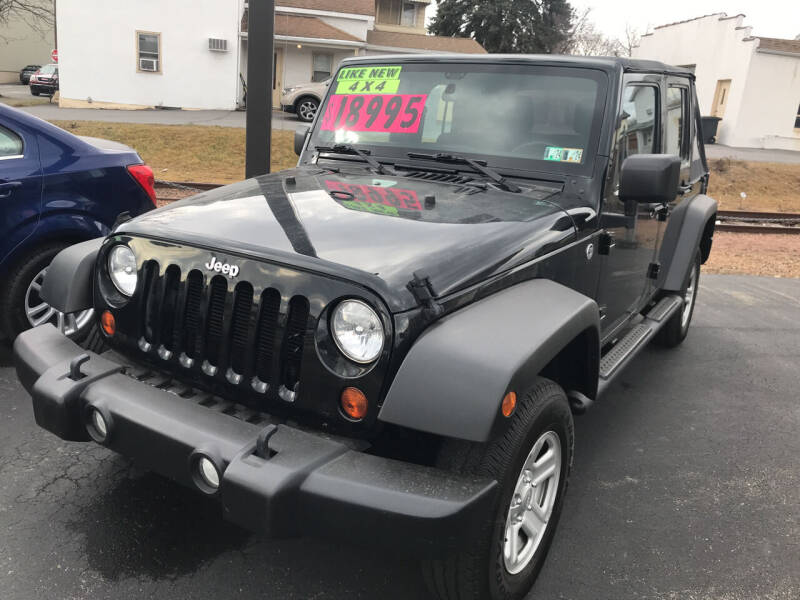 2012 Jeep Wrangler Unlimited for sale at Red Top Auto Sales in Scranton PA