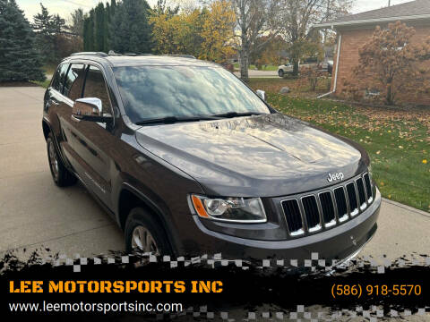 2015 Jeep Grand Cherokee for sale at LEE MOTORSPORTS INC in Mount Clemens MI