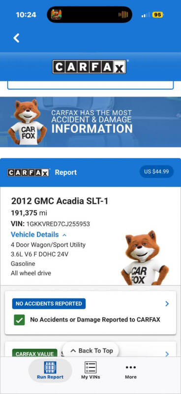 2012 GMC Acadia SLT-1