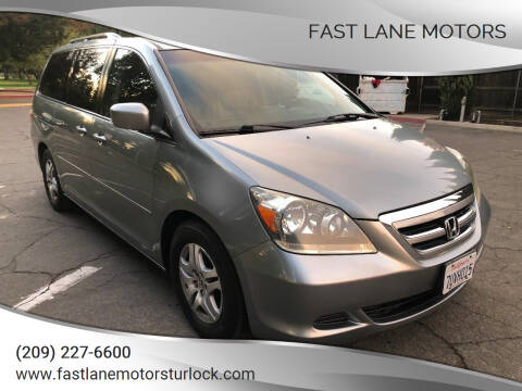2005 Honda Odyssey for sale at Fast Lane Motors in Turlock CA