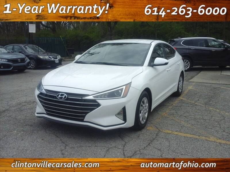 2019 Hyundai Elantra for sale at Clintonville Car Sales - AutoMart of Ohio in Columbus OH