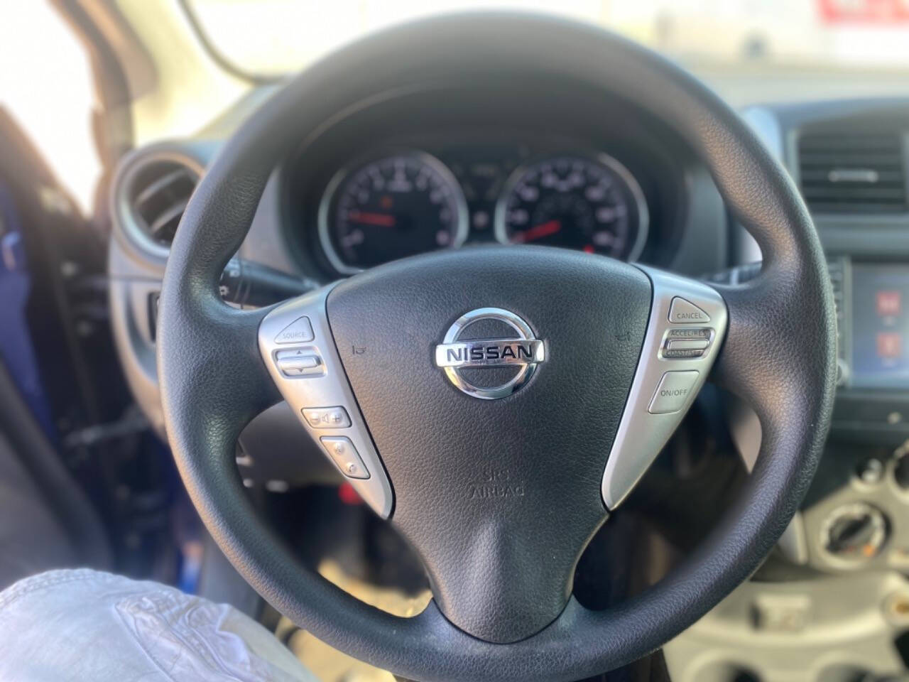 2019 Nissan Versa for sale at GLOBAL VEHICLE EXCHANGE LLC in Somerton, AZ