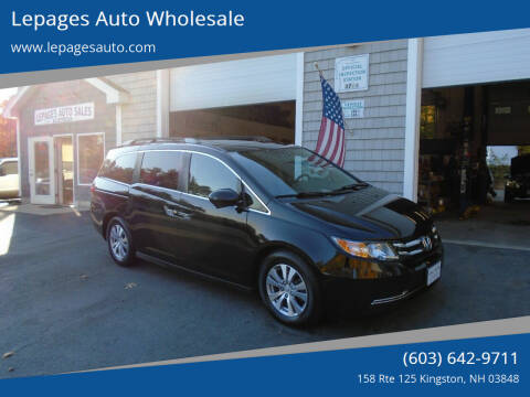 2016 Honda Odyssey for sale at Lepages Auto Wholesale in Kingston NH