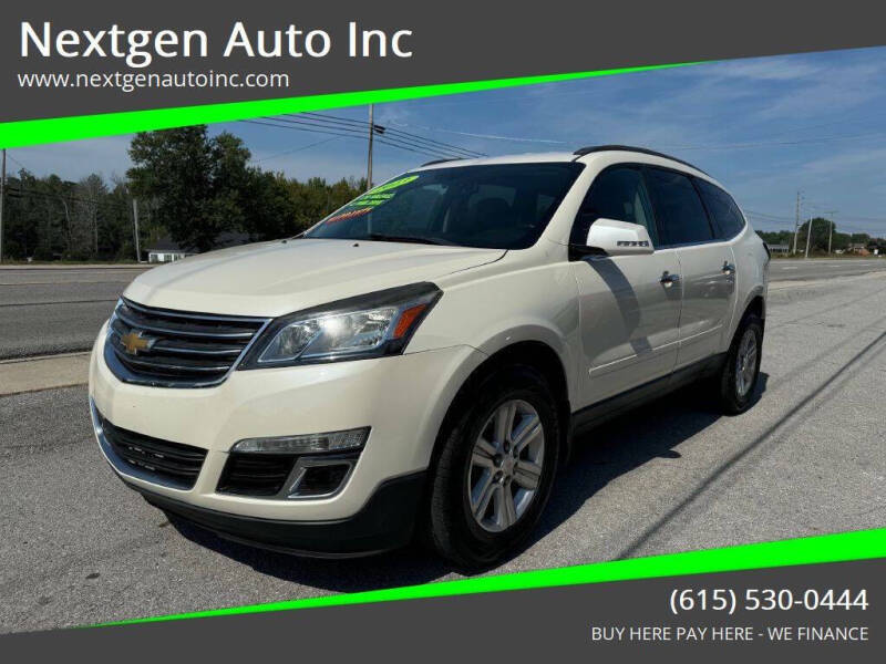 2013 Chevrolet Traverse for sale at Nextgen Auto Inc in Smithville TN