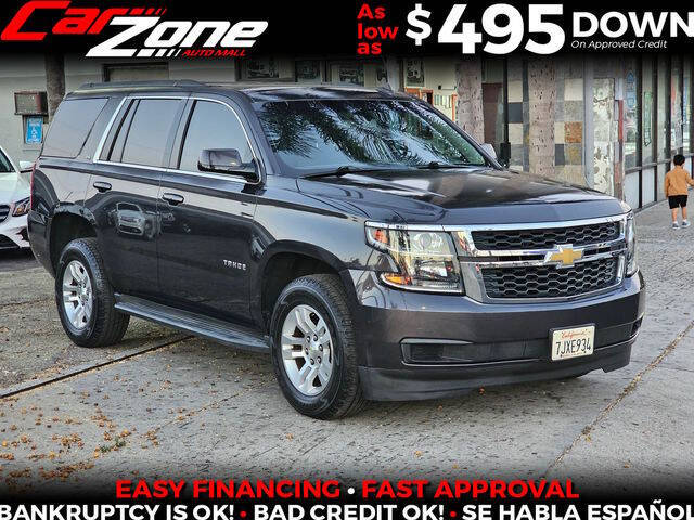 2015 Chevrolet Tahoe for sale at Carzone Automall in South Gate CA