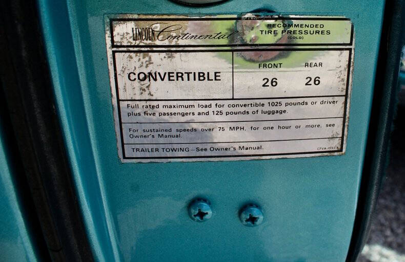 1967 Lincoln Continental