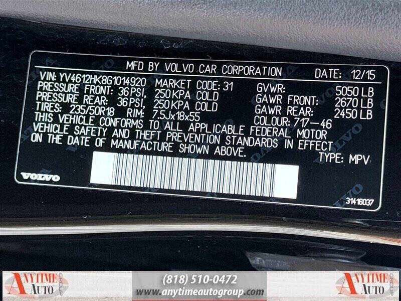 2016 Volvo V60 Cross Country T5