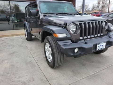 2020 Jeep Wrangler Unlimited for sale at Global Automotive Imports in Denver CO