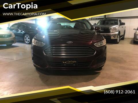 2013 Ford Fusion for sale at CarTopia in Deforest WI