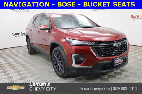 2022 Chevrolet Traverse for sale at Leman's Chevy City in Bloomington IL