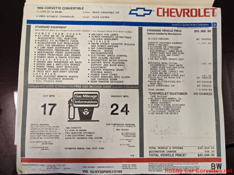 1994 Chevrolet Corvette