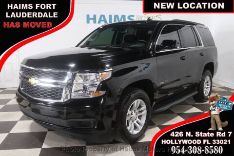 2017 Chevrolet Tahoe for sale at Haims Motors - Hollywood South in Hollywood FL