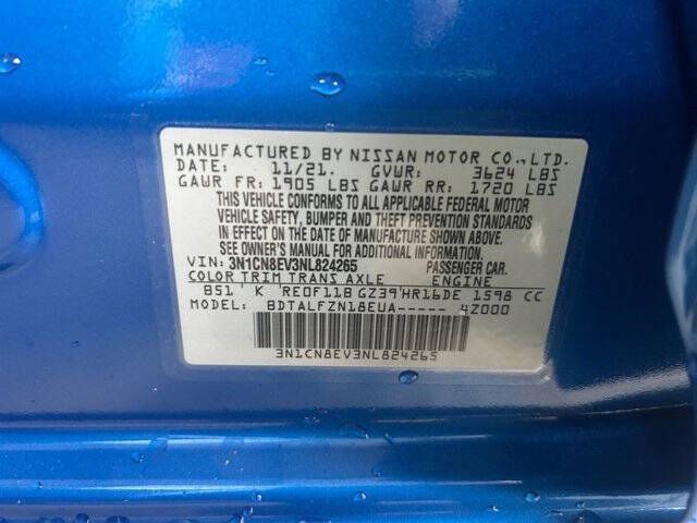 2022 Nissan Versa SV