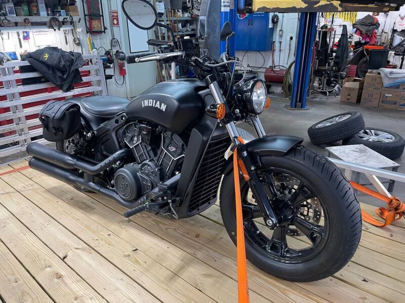 2021 Indian SCOUT BOBBER for sale at MOTORS N MORE in Brainerd MN