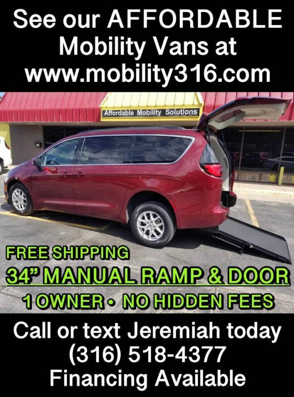 2021 Chrysler Voyager for sale at Affordable Mobility Solutions, LLC - Mobility/Wheelchair Accessible Inventory-Wichita in Wichita KS