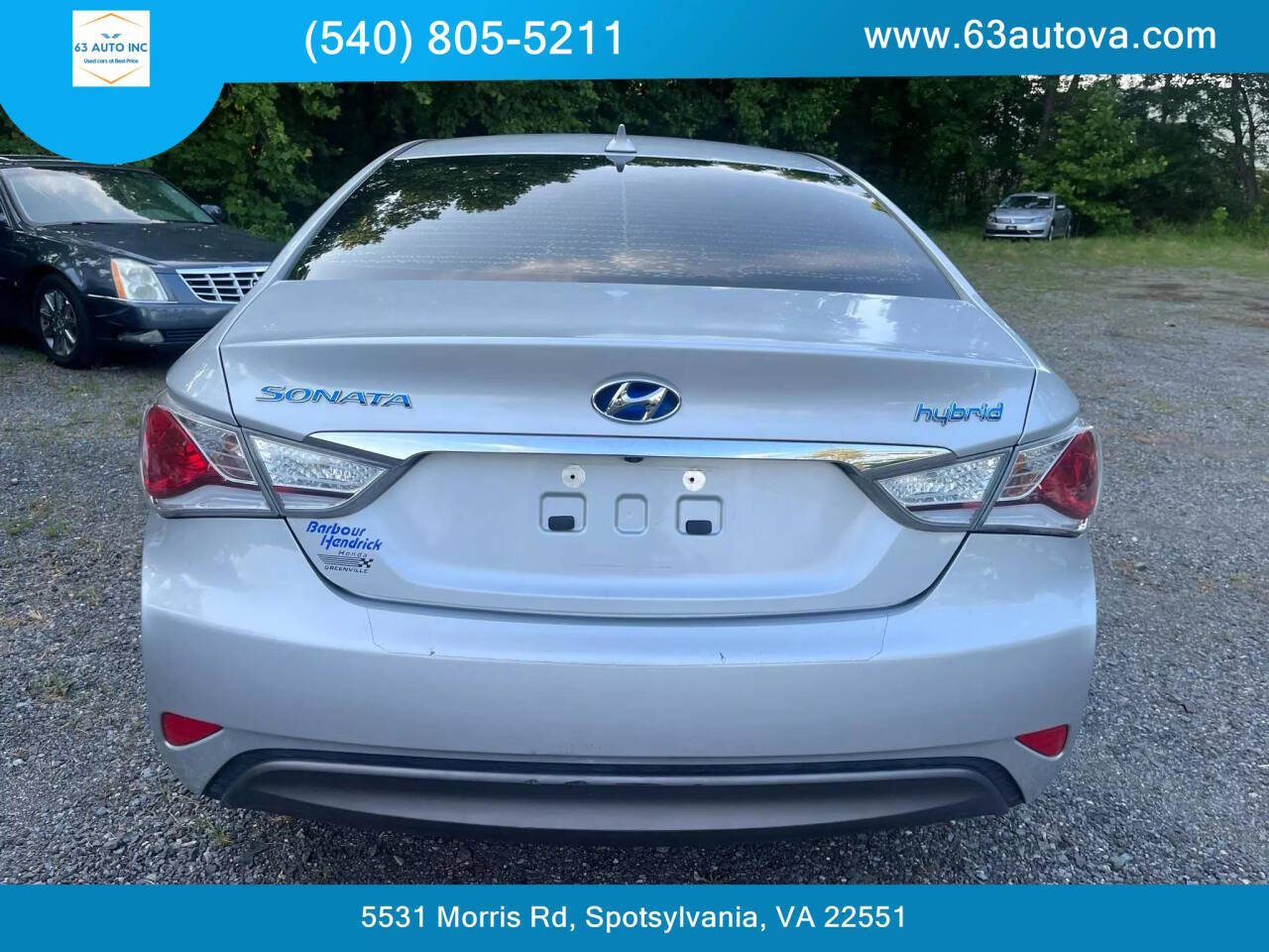 2015 Hyundai SONATA Hybrid for sale at 63 Auto Inc in Spotsylvania, VA