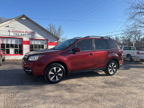 2017 Subaru Forester for sale at Cordova Motors in Lawrence KS