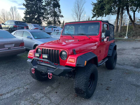 2001 Jeep Wrangler for sale at King Crown Auto Sales LLC in Federal Way WA