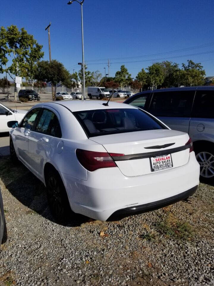 White 2014 Chrysler 200 LX LX 4dr Sedan 2