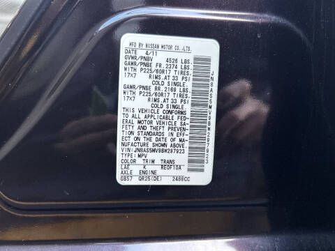 2011 Nissan Rogue SV