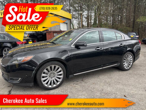 2014 Lincoln MKS for sale at Cherokee Auto Sales in Acworth GA
