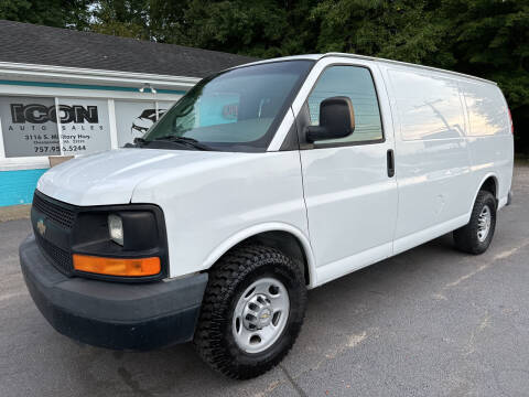 2014 Chevrolet Express for sale at ICON AUTO SALES in Chesapeake VA