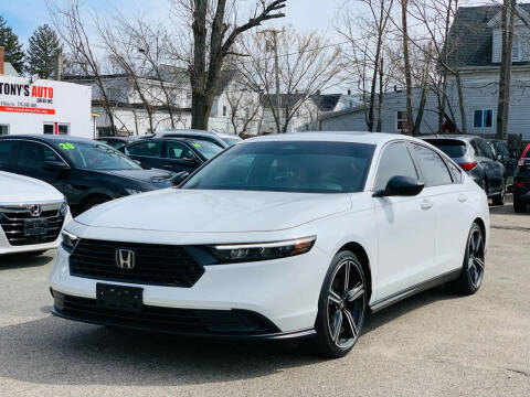 2023 Honda Accord Hybrid for sale at Tonny's Auto Sales Inc. in Brockton MA