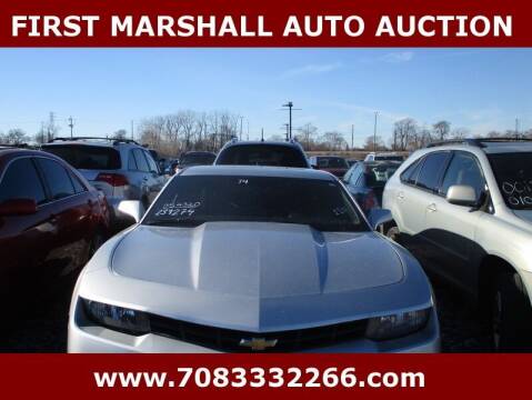 2014 Chevrolet Camaro for sale at First Marshall Auto Auction in Harvey IL