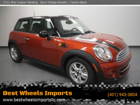 2012 MINI Cooper Hardtop for sale at Best Wheels Imports in Johnston RI