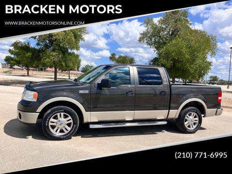 2007 Ford F-150 for sale at BRACKEN MOTORS in San Antonio TX