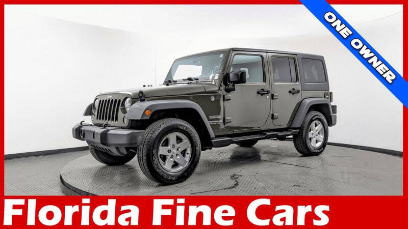 2016 Jeep Wrangler Unlimited Sport S