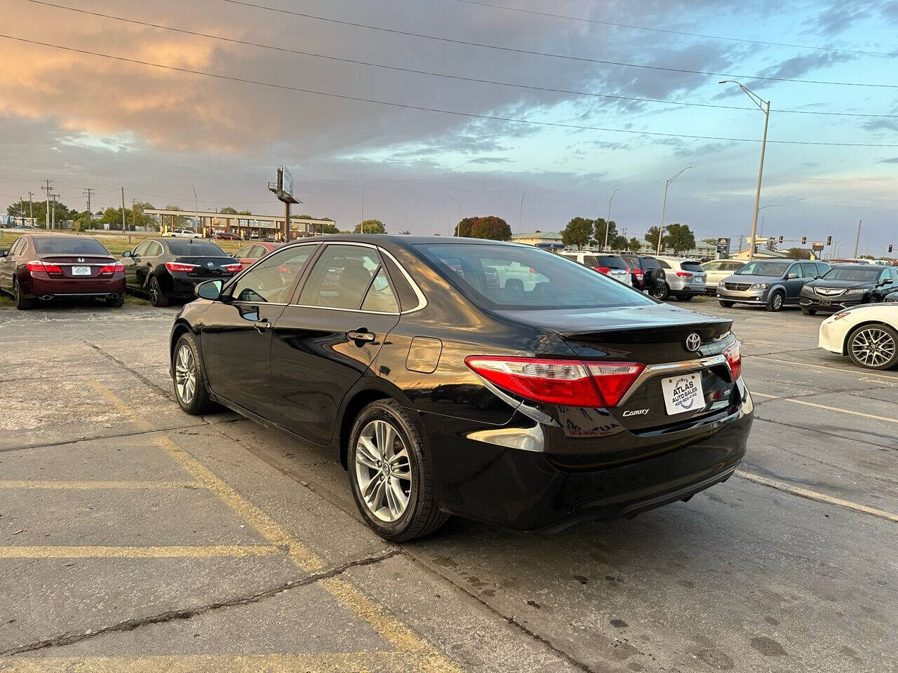 2016 Toyota Camry for sale at Atlas Auto Sales LLC in Lincoln, NE