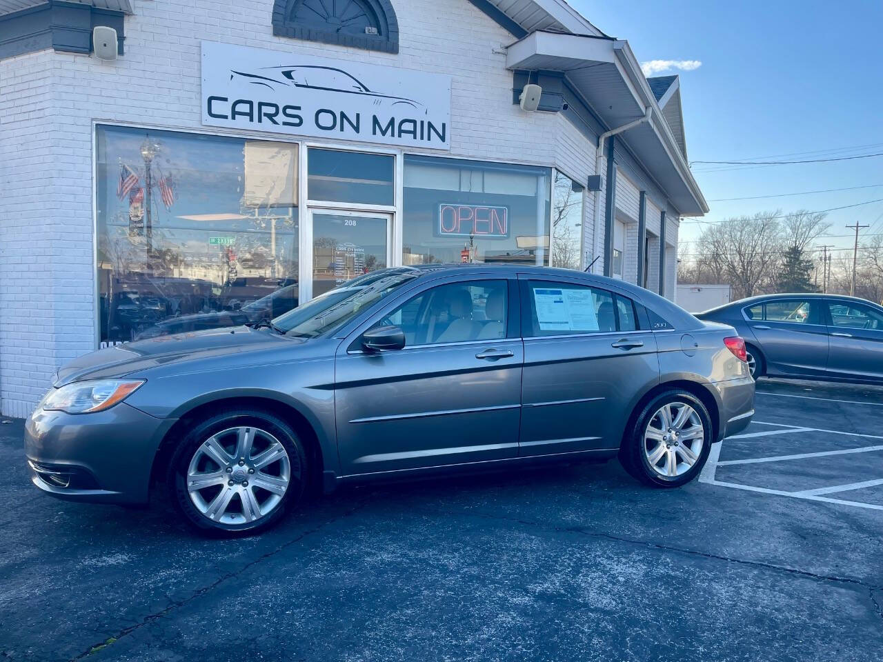 2012 Chrysler 200 for sale at Cars On Main in Findlay, OH