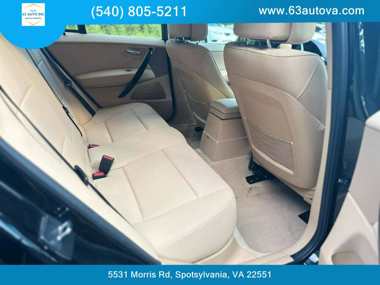 2008 BMW X3 for sale at 63 Auto Inc in Spotsylvania, VA