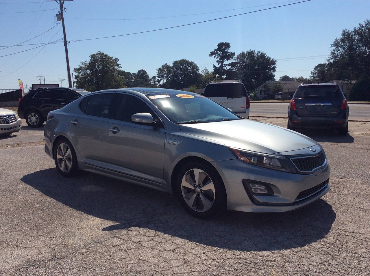 2014 Kia Optima Hybrid for sale at SPRINGTIME MOTORS in Huntsville, TX