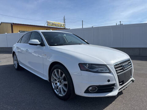 2012 Audi A4 for sale at BELOW BOOK AUTO SALES in Idaho Falls ID