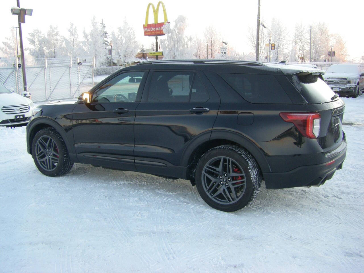 Black 2021 Ford Explorer ST AWD ST 4dr SUV 1