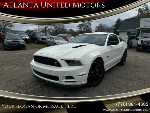 2014 Ford Mustang for sale at Atlanta United Motors in Jefferson GA
