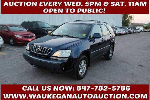 2001 Lexus RX 300 for sale at Waukegan Auto Auction in Waukegan IL