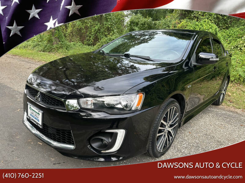 2017 Mitsubishi Lancer for sale at Dawsons Auto & Cycle in Glen Burnie MD