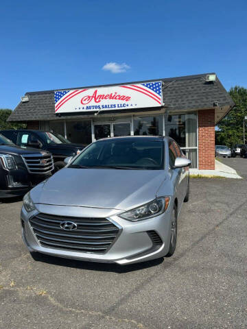 2017 Hyundai Elantra for sale at American Auto Sales LLC in Charlotte NC