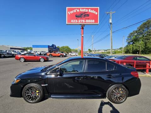 2018 Subaru WRX for sale at Ford's Auto Sales in Kingsport TN